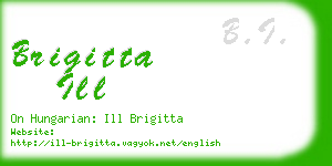 brigitta ill business card